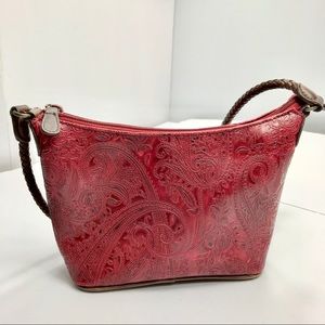 Relic Red Floral Print Bag